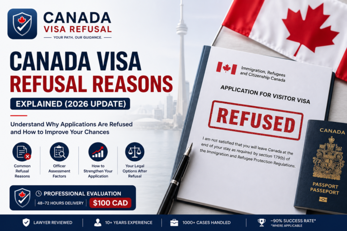 Canada Visa Refusal Reasons