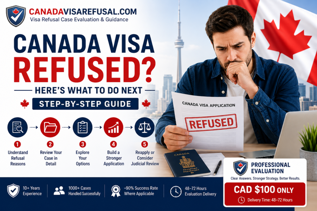 what to do after visa refusal
